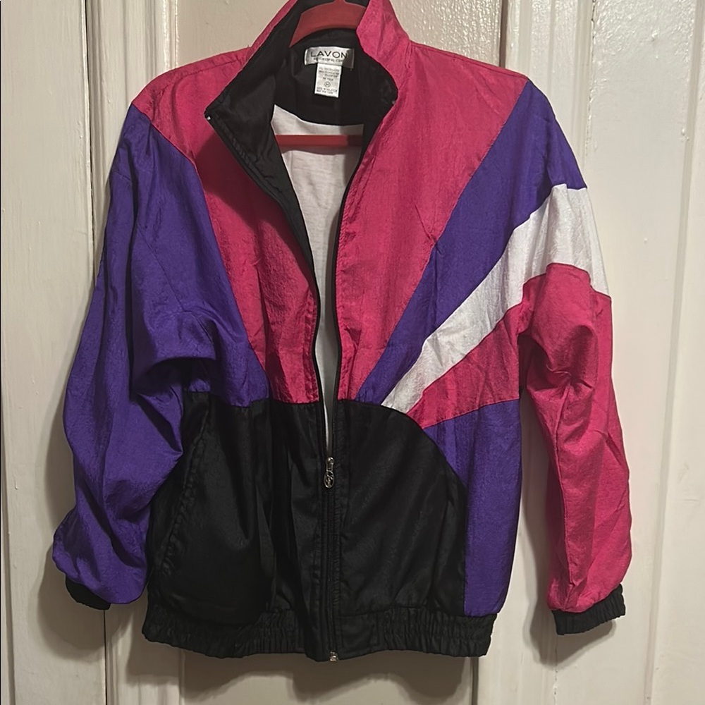 Lavon Women's Pink and Purple Bomber Jacket